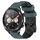 For Honor Watch Dream 22mm Cinturino per orologio in silicone bicolore con motivo a calcio (verde oliva + nero) For Honor Watch Dream 22mm Cinturino per orologio in silicone bicolore con motivo a calcio (verde oliva + nero)