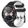 For Honor Watch Dream 22mm Cinturino in silicone bicolore con motivo a calcio (nero + bianco) For Honor Watch Dream 22mm Cinturino in silicone bicolore con motivo a calcio (nero + bianco)
