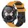 For Honor Watch Dream 22mm Cinturino in silicone bicolore con motivo a calcio (giallo + nero) For Honor Watch Dream 22mm Cinturino in silicone bicolore con motivo a calcio (giallo + nero)