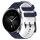Per Xiaomi MI Watch S2 Cinturino per orologio in silicone bicolore da 22 mm con motivo a calcio (blu notte + bianco) Per Xiaomi MI Watch S2 Cinturino per orologio in silicone bicolore da 22 mm con motivo a calcio (blu notte + bianco)