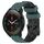 Per Xiaomi MI Watch S1 Pro 22mm Modello di calcio Cinturino in silicone bicolore (verde oliva + nero) Per Xiaomi MI Watch S1 Pro 22mm Modello di calcio Cinturino in silicone bicolore (verde oliva + nero)
