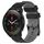 Per Xiaomi MI Watch S1 Pro 22mm Cinturino in silicone bicolore con motivo a calcio (nero + grigio) Per Xiaomi MI Watch S1 Pro 22mm Cinturino in silicone bicolore con motivo a calcio (nero + grigio)