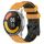 Per Xiaomi MI Watch Color 2 22mm Football Pattern Cinturino in silicone bicolore (giallo + nero) Per Xiaomi MI Watch Color 2 22mm Football Pattern Cinturino in silicone bicolore (giallo + nero)