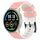 Per Xiaomi MI Watch Sport 22mm Modello di calcio Cinturino in silicone bicolore (rosa + bianco) Per Xiaomi MI Watch Sport 22mm Modello di calcio Cinturino in silicone bicolore (rosa + bianco)