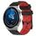 Per Huawei Watch GT3 Pro 43mm 20mm Cinturino in silicone bicolore con motivo a calcio (nero + rosso) Per Huawei Watch GT3 Pro 43mm 20mm Cinturino in silicone bicolore con motivo a calcio (nero + rosso)