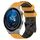 Per Huawei Watch GT3 Pro 43mm 20mm Cinturino in silicone bicolore con motivo a calcio (giallo + nero) Per Huawei Watch GT3 Pro 43mm 20mm Cinturino in silicone bicolore con motivo a calcio (giallo + nero)