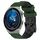 Per Huawei Watch GT3 Pro 43mm 20mm Cinturino in silicone bicolore con motivo a calcio (verde militare + nero) Per Huawei Watch GT3 Pro 43mm 20mm Cinturino in silicone bicolore con motivo a calcio (verde militare + nero)