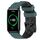 For Honor Watch ES 20mm Cinturino in silicone bicolore con motivo a calcio (verde oliva + nero) For Honor Watch ES 20mm Cinturino in silicone bicolore con motivo a calcio (verde oliva + nero)