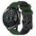 Per Honor MagicWatch2 42mm 20mm Cinturino per orologio in silicone bicolore con motivo a calcio (verde militare + nero) Per Honor MagicWatch2 42mm 20mm Cinturino per orologio in silicone bicolore con motivo a calcio (verde militare + nero)