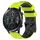 Per Honor MagicWatch2 42mm 20mm Cinturino in silicone bicolore con motivo a calcio (verde lime + nero) Per Honor MagicWatch2 42mm 20mm Cinturino in silicone bicolore con motivo a calcio (verde lime + nero)