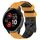 Per Garmin Venu 2 Plus 20mm Cinturino per orologio in silicone bicolore con motivo a calcio (giallo + nero) Per Garmin Venu 2 Plus 20mm Cinturino per orologio in silicone bicolore con motivo a calcio (giallo + nero)