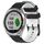 Per Garmin Approach S40 20mm Cinturino per orologio in silicone bicolore con motivo a calcio (nero + bianco) Per Garmin Approach S40 20mm Cinturino per orologio in silicone bicolore con motivo a calcio (nero + bianco)