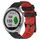 Per Garmin Approach S40 20mm Cinturino per orologio in silicone bicolore con motivo a calcio (nero + rosso) Per Garmin Approach S40 20mm Cinturino per orologio in silicone bicolore con motivo a calcio (nero + rosso)