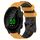 Per Garmin Forerunner 158 20mm Cinturino per orologio in silicone bicolore con motivo a calcio (giallo + nero) Per Garmin Forerunner 158 20mm Cinturino per orologio in silicone bicolore con motivo a calcio (giallo + nero)