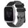 Per Garmin Venu SQ 20mm Modello di calcio Cinturino in silicone bicolore (nero + grigio) Per Garmin Venu SQ 20mm Modello di calcio Cinturino in silicone bicolore (nero + grigio)