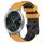 Per Garminmove Luxe 20mm Cinturino per orologio in silicone bicolore con motivo a calcio (giallo + nero) Per Garminmove Luxe 20mm Cinturino per orologio in silicone bicolore con motivo a calcio (giallo + nero)