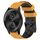 Per Garminmove Style 20mm Cinturino in silicone bicolore con motivo a calcio (giallo + nero) Per Garminmove Style 20mm Cinturino in silicone bicolore con motivo a calcio (giallo + nero)