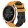 Per Garmin Forerunner 645 Music 20mm Cinturino per orologio in silicone bicolore con motivo a calcio (giallo + nero) Per Garmin Forerunner 645 Music 20mm Cinturino per orologio in silicone bicolore con motivo a calcio (giallo + nero)