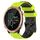 Per Garmin Forerunner 645 Music Cinturino per orologio in silicone bicolore da 20 mm con motivo a calcio (verde lime + nero) Per Garmin Forerunner 645 Music Cinturino per orologio in silicone bicolore da 20 mm con motivo a calcio (verde lime + nero)