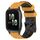 Per Garmin Forerunner Sq2 20mm Cinturino per orologio in silicone bicolore con motivo a calcio (giallo + nero) Per Garmin Forerunner Sq2 20mm Cinturino per orologio in silicone bicolore con motivo a calcio (giallo + nero)