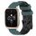 Per Garmin Forerunner Sq2 Music 20mm Modello di calcio Cinturino in silicone bicolore (verde oliva + nero) Per Garmin Forerunner Sq2 Music 20mm Modello di calcio Cinturino in silicone bicolore (verde oliva + nero)