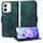 Custodia per telefono in pelle stellata con rombi in rilievo per Honor X60i (verde) Custodia per telefono in pelle stellata con rombi in rilievo per Honor X60i (verde)