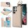 Per Samsung Galaxy S22 Ultra 5G RFlD Custodia antifurto con cerniera a doppia fibbia e anello per telefono cellulare (bianco) Per Samsung Galaxy S22 Ultra 5G RFlD Custodia antifurto con cerniera a doppia fibbia e anello per telefono cellulare (bianco)