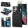 Per Samsung Galaxy S22 Ultra 5G RFlD Custodia antifurto con cerniera a doppia fibbia e anello per telefono cellulare (nero) Per Samsung Galaxy S22 Ultra 5G RFlD Custodia antifurto con cerniera a doppia fibbia e anello per telefono cellulare (nero)