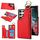 Per Samsung Galaxy S22 Ultra 5G RFlD Custodia antifurto con cerniera a doppia fibbia e anello per telefono cellulare (rosso) Per Samsung Galaxy S22 Ultra 5G RFlD Custodia antifurto con cerniera a doppia fibbia e anello per telefono cellulare (rosso)