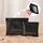 2 pezzi/set PU cavo dati auricolari borsa portaoggetti mini portatile rossetto borsa portamonete, dimensioni: grande + piccolo (nero) 2 pezzi/set PU cavo dati auricolari borsa portaoggetti mini portatile rossetto borsa portamonete, dimensioni: grande + piccolo (nero)