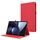 Per OnePlus Pad Pro 12.1 Custodia in tessuto e pelle per tablet (rosso)