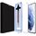Per Samsung Galaxy S21 5G LK Pellicola in vetro temperato HD di facile installazione (nero) Per Samsung Galaxy S21 5G LK Pellicola in vetro temperato HD di facile installazione (nero)