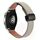 Cinturino in microfibra in pelle con fibbia magnetica sottile da 22 mm per Huawei Watch 4 (albicocca + caramello macchiato) Cinturino in microfibra in pelle con fibbia magnetica sottile da 22 mm per Huawei Watch 4 (albicocca + caramello macchiato)
