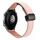 Cinturino in microfibra in pelle con fibbia magnetica sottile da 22 mm per Huawei Watch Ultimate (nero-albicocca) Cinturino in microfibra in pelle con fibbia magnetica sottile da 22 mm per Huawei Watch Ultimate (nero-albicocca)