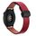 Cinturino in microfibra in pelle con fibbia magnetica sottile da 22 mm per Huawei Watch GT Runner (rosso vino) Cinturino in microfibra in pelle con fibbia magnetica sottile da 22 mm per Huawei Watch GT Runner (rosso vino)
