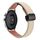 Cinturino in microfibra in pelle con fibbia magnetica sottile da 22 mm per Huawei Watch 3 (albicocca crema) Cinturino in microfibra in pelle con fibbia magnetica sottile da 22 mm per Huawei Watch 3 (albicocca crema)