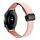 Cinturino in microfibra in pelle con fibbia magnetica sottile da 22 mm per Huawei Watch GT2 Pro (nero-albicocca) Cinturino in microfibra in pelle con fibbia magnetica sottile da 22 mm per Huawei Watch GT2 Pro (nero-albicocca)