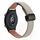 Per Honor Watch GS 4 22mm Slim Magnetic Buckle Microfibra Cinturino in Pelle per Orologio (Albicocca+Caramello Macchiato) Per Honor Watch GS 4 22mm Slim Magnetic Buckle Microfibra Cinturino in Pelle per Orologio (Albicocca+Caramello Macchiato)