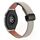 Per Honor Watch 4 Pro 22mm Slim Magnetic Buckle Microfibra Cinturino in Pelle per Orologio (Albicocca+Caramello Macchiato) Per Honor Watch 4 Pro 22mm Slim Magnetic Buckle Microfibra Cinturino in Pelle per Orologio (Albicocca+Caramello Macchiato)