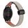 Per Honor Watch Dream 22mm Slim Magnetic Buckle Microfibra Cinturino in Pelle per Orologio (Albicocca+Caramello Macchiato) Per Honor Watch Dream 22mm Slim Magnetic Buckle Microfibra Cinturino in Pelle per Orologio (Albicocca+Caramello Macchiato)