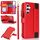 Per Samsung Galaxy S24 5G Custodia da polso con cerniera RFID in pelle per telefono (rosso) Per Samsung Galaxy S24 5G Custodia da polso con cerniera RFID in pelle per telefono (rosso)