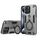 Per Honor X8b Custodia per telefono in TPU ibrido per PC con supporto girevole a 360 gradi e anello in metallo (grigio argento) Per Honor X8b Custodia per telefono in TPU ibrido per PC con supporto girevole a 360 gradi e anello in metallo (grigio argento)
