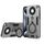 Per Honor X9b / Magic6 Lite 5G Custodia per telefono in TPU ibrido per PC con supporto girevole a 360 gradi e anello in metallo (grigio argento) Per Honor X9b / Magic6 Lite 5G Custodia per telefono in TPU ibrido per PC con supporto girevole a 360 gradi e anello in metallo (grigio argento)