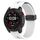 Per Garmin Fenix 7 cinturino in silicone pieghevole magnetico bicolore con fibbia nera (bianco nero) Per Garmin Fenix 7 cinturino in silicone pieghevole magnetico bicolore con fibbia nera (bianco nero)