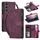 Per Samsung Galaxy S24 FE 5G Custodia per telefono in pelle con cerniera a tracolla multifunzionale (rosso vino) Per Samsung Galaxy S24 FE 5G Custodia per telefono in pelle con cerniera a tracolla multifunzionale (rosso vino)