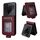 Per Samsung Galaxy Z Flip6 5G Custodia in pelle multifunzionale orizzontale con tre slot per carte (rosso vino) Per Samsung Galaxy Z Flip6 5G Custodia in pelle multifunzionale orizzontale con tre slot per carte (rosso vino)