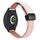 Per Garmin Venu 3 22mm Slim Magnetic Buckle Microfiber Leather Watch Band (Rosa+Albicocca) Per Garmin Venu 3 22mm Slim Magnetic Buckle Microfiber Leather Watch Band (Rosa+Albicocca)