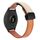 Per Garmin Venu 2 22mm Slim Magnetic Buckle Microfiber Leather Watch Band (Aimaorange+Crema Apricot) Per Garmin Venu 2 22mm Slim Magnetic Buckle Microfiber Leather Watch Band (Aimaorange+Crema Apricot)