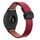 Per Garmin Venu 2 22mm Slim Magnetic Buckle Microfiber Leather Watch Band (Rosso Vino) Per Garmin Venu 2 22mm Slim Magnetic Buckle Microfiber Leather Watch Band (Rosso Vino)