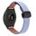 Per Garmin Venu 2 22mm Slim Magnetic Buckle Microfiber Leather Watch Band (Lavanda) Per Garmin Venu 2 22mm Slim Magnetic Buckle Microfiber Leather Watch Band (Lavanda)